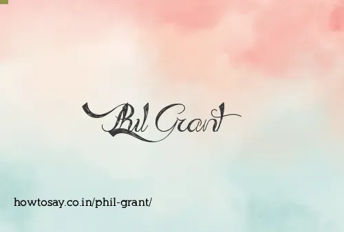 Phil Grant