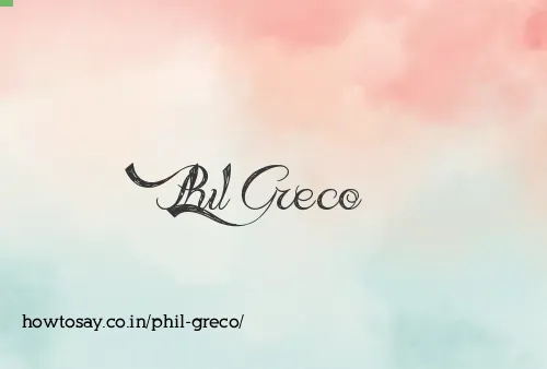 Phil Greco