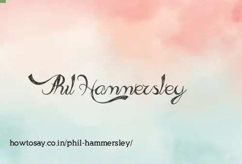 Phil Hammersley
