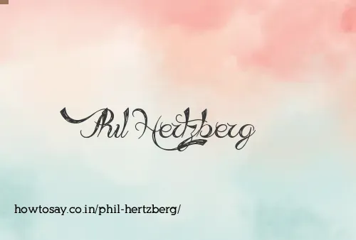 Phil Hertzberg