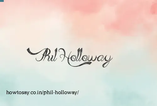 Phil Holloway