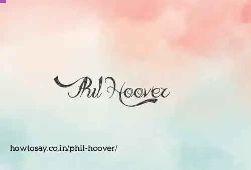 Phil Hoover