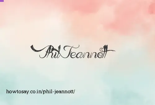 Phil Jeannott