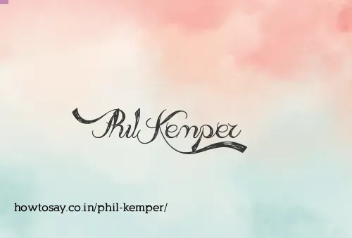 Phil Kemper