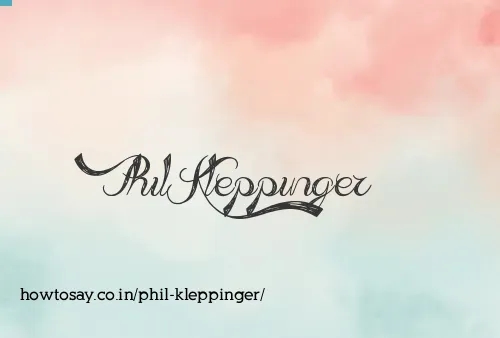 Phil Kleppinger