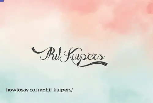 Phil Kuipers