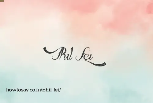Phil Lei
