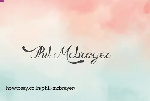 Phil Mcbrayer