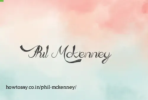 Phil Mckenney
