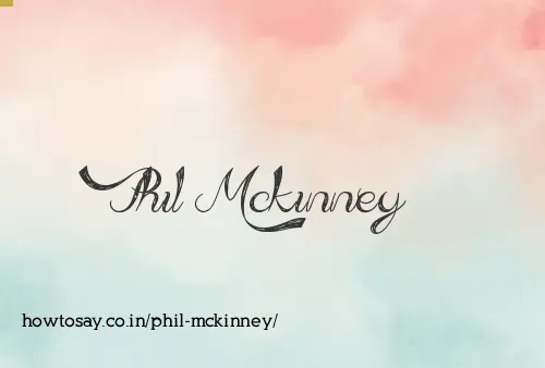 Phil Mckinney