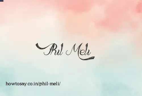 Phil Meli