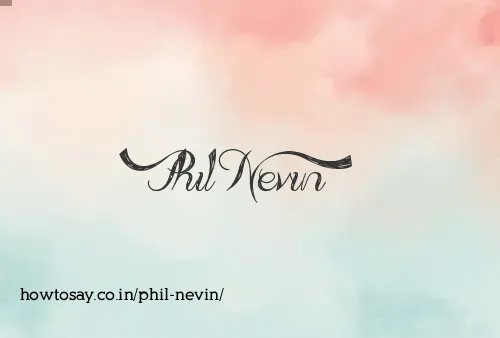 Phil Nevin