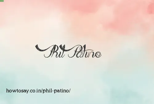 Phil Patino