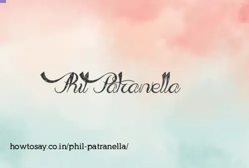 Phil Patranella