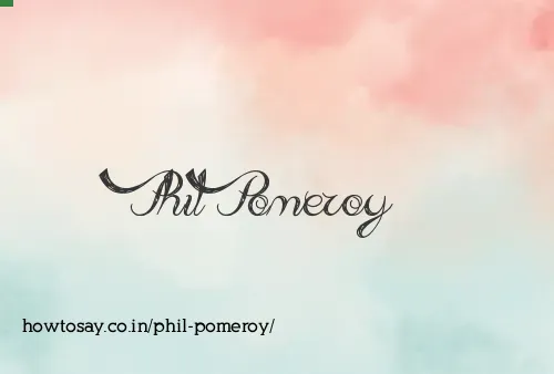 Phil Pomeroy