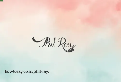 Phil Ray