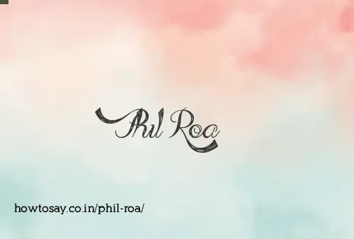 Phil Roa