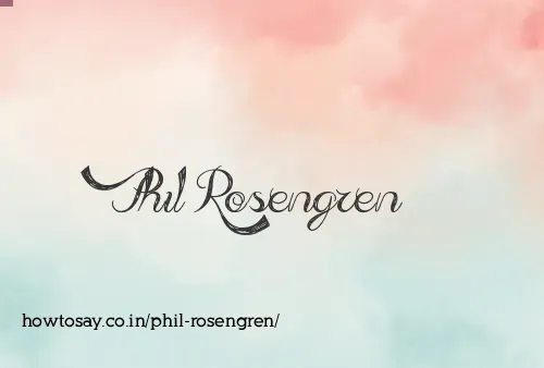 Phil Rosengren