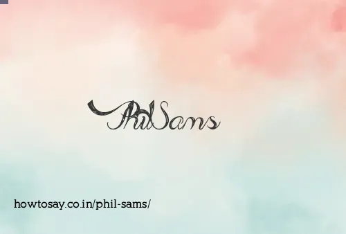 Phil Sams