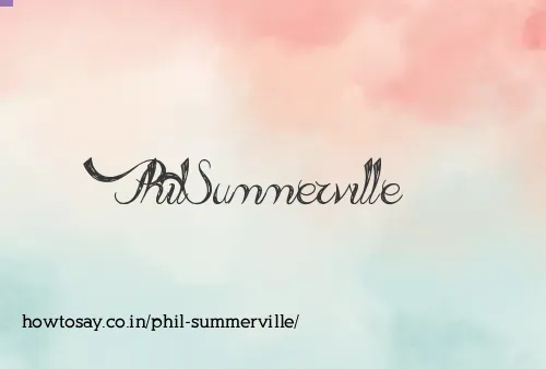 Phil Summerville
