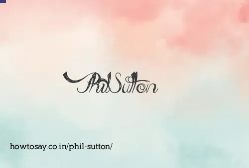 Phil Sutton
