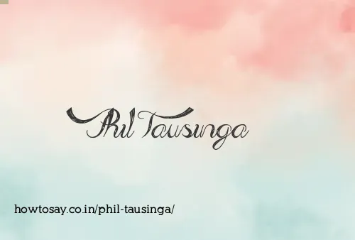 Phil Tausinga
