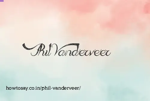 Phil Vanderveer