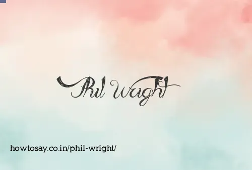 Phil Wright