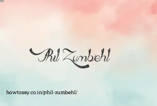Phil Zumbehl