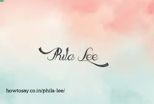 Phila Lee