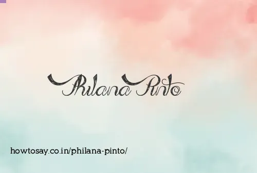 Philana Pinto