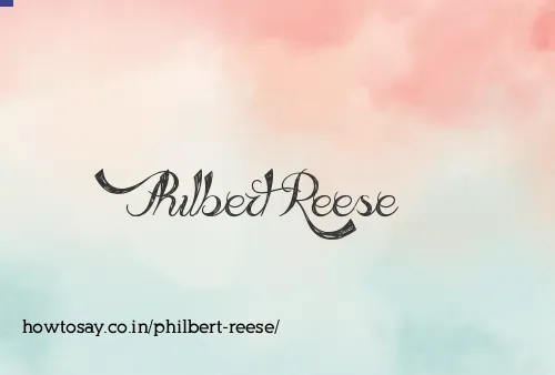 Philbert Reese