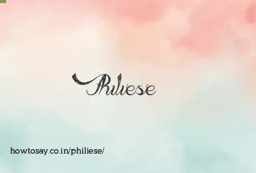 Philiese