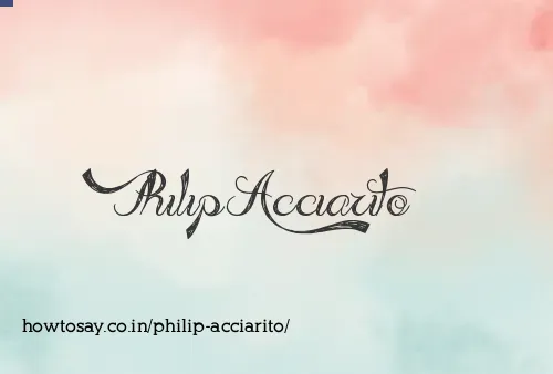 Philip Acciarito