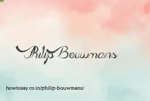 Philip Bouwmans
