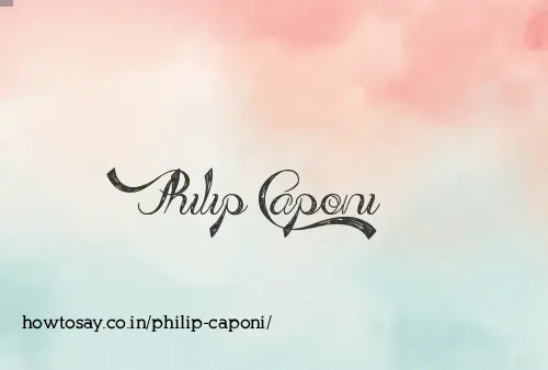 Philip Caponi