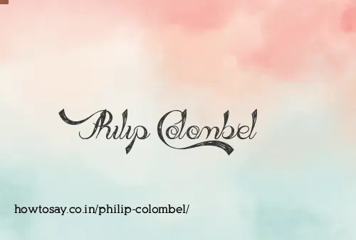 Philip Colombel
