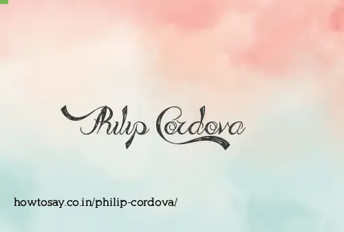 Philip Cordova