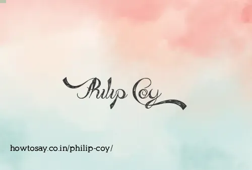 Philip Coy