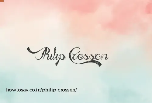 Philip Crossen