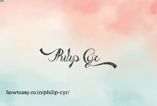 Philip Cyr