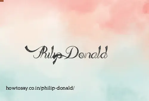 Philip Donald