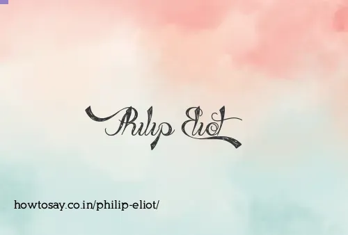 Philip Eliot