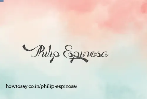 Philip Espinosa
