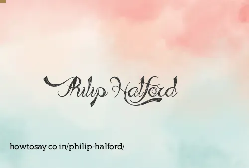 Philip Halford