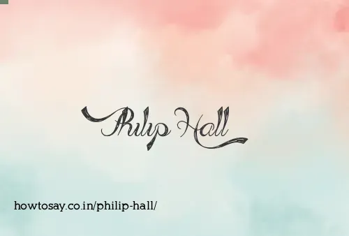Philip Hall