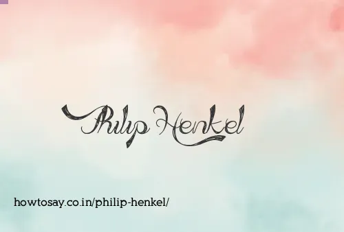 Philip Henkel