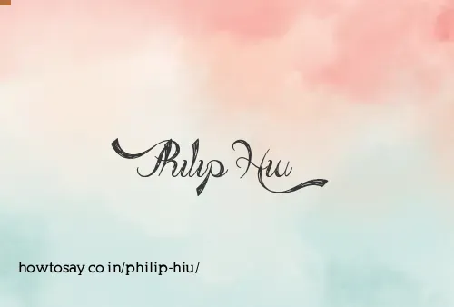 Philip Hiu