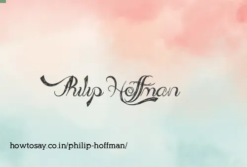 Philip Hoffman