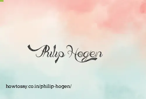 Philip Hogen